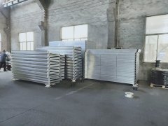 Aluminum alloy suspended working platforms deliver